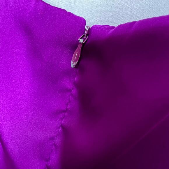 Jill Jill Stuart Halter Dress Dress 14 Women Evening Gown Special Occasion Satin - Picture 7 of 12